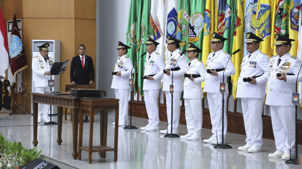 Pelantikan 9 Penjabat Gubernur