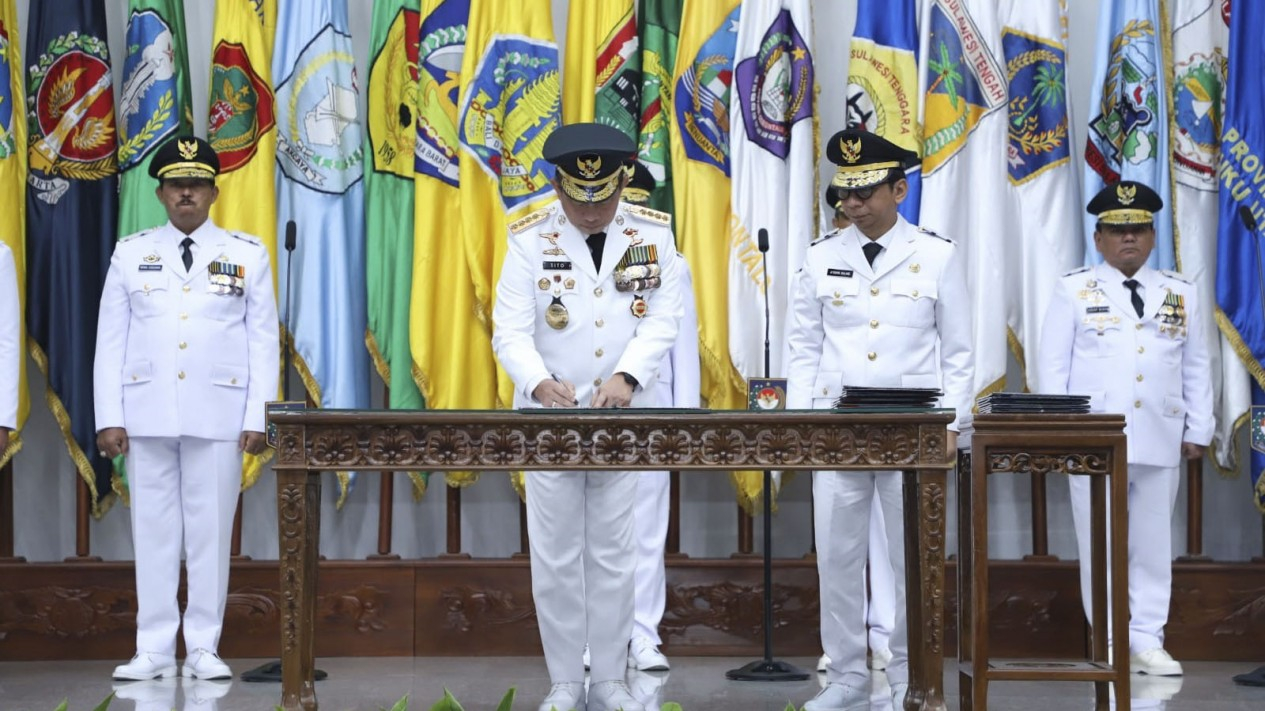 Pelantikan 9 Penjabat Gubernur
