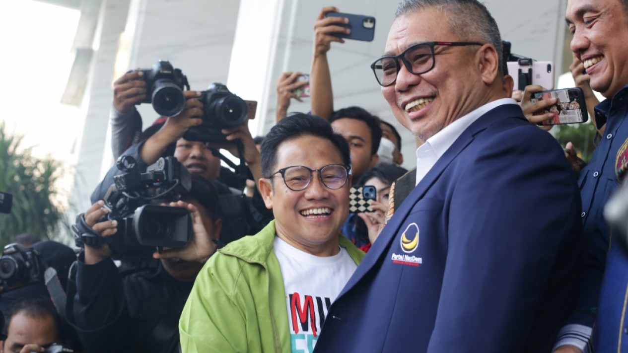 Muhaimin Iskandar Sambangi DPP Nasdem