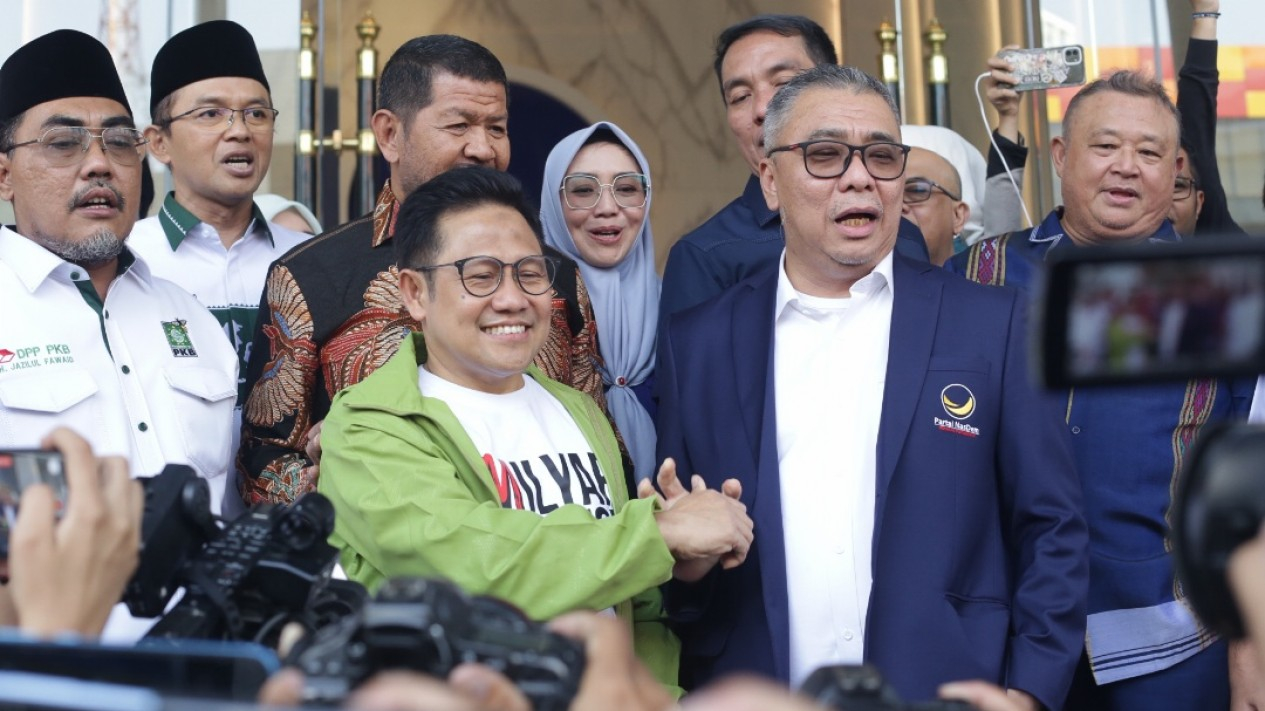 Muhaimin Iskandar Sambangi DPP Nasdem