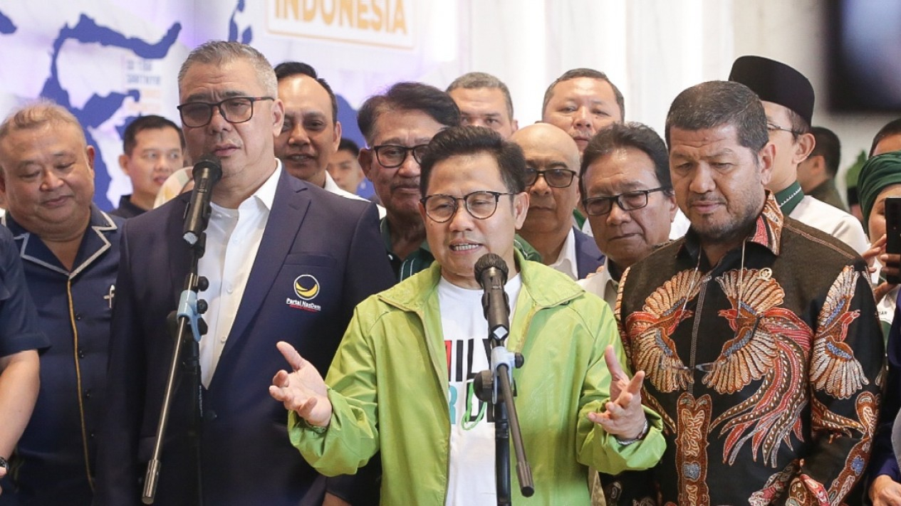 Muhaimin Iskandar Sambangi DPP Nasdem
