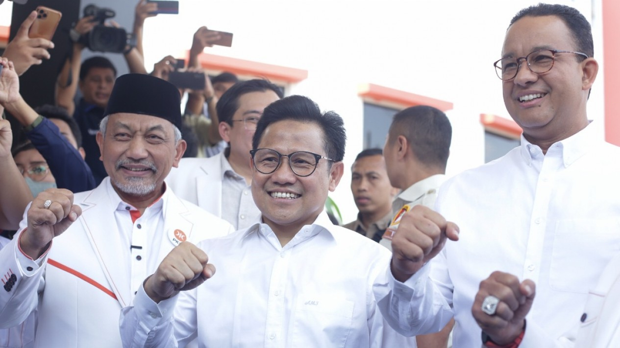 Anies Baswedan-Muhaimin Iskandar Sambangi Markas PKS - Vlix.id