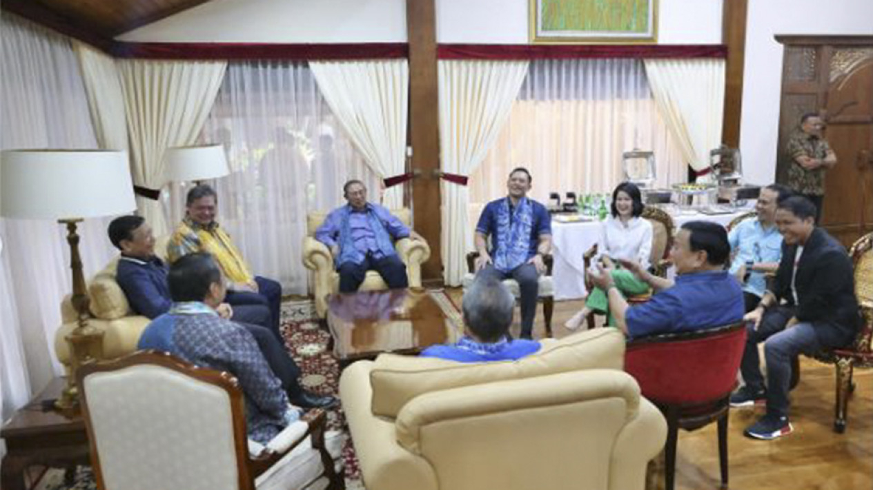 Demokrat Gabung ke KIM, Prabowo dan SBY Mesra Bergandengan