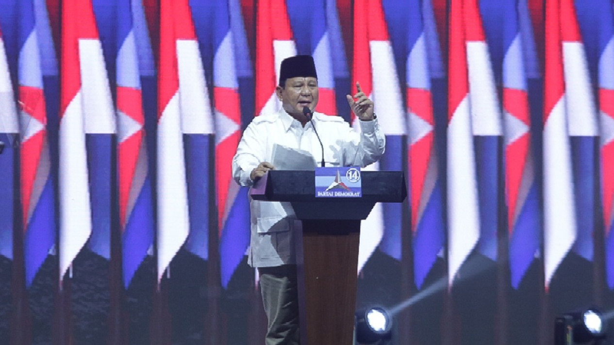 Partai Demokrat Dukung Prabowo Sebagai Capres 2024