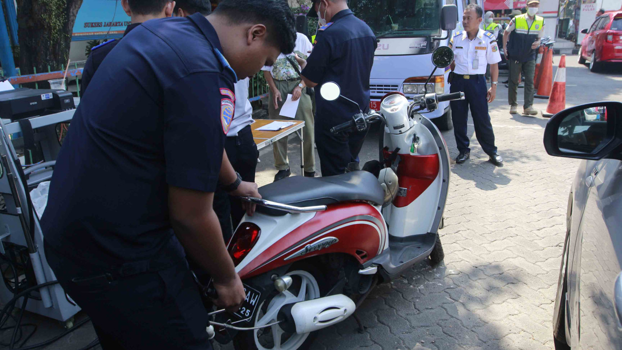 Rencana Lolos Uji Emisi Untuk Perpanjangan STNK Tahunan