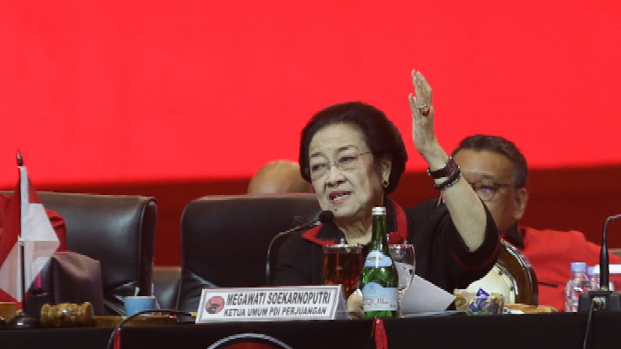 Penutupan Rakernas IV PDI-P