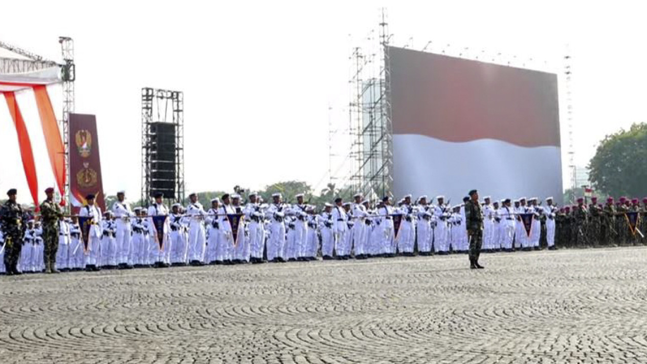 Gladi Bersih HUT Ke-78 TNI 2023 - Vlix.id