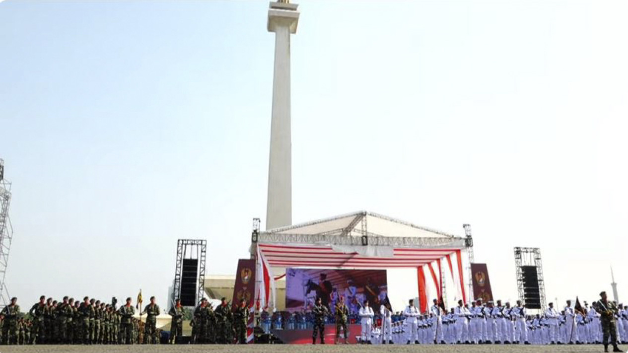 Gladi Bersih HUT ke-78 TNI 2023