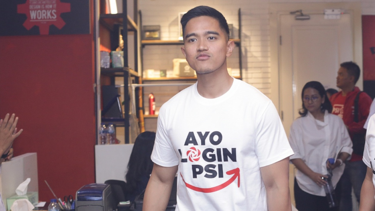 Kaesang Pangarep, Ketua Umum PSI, Login PSI
