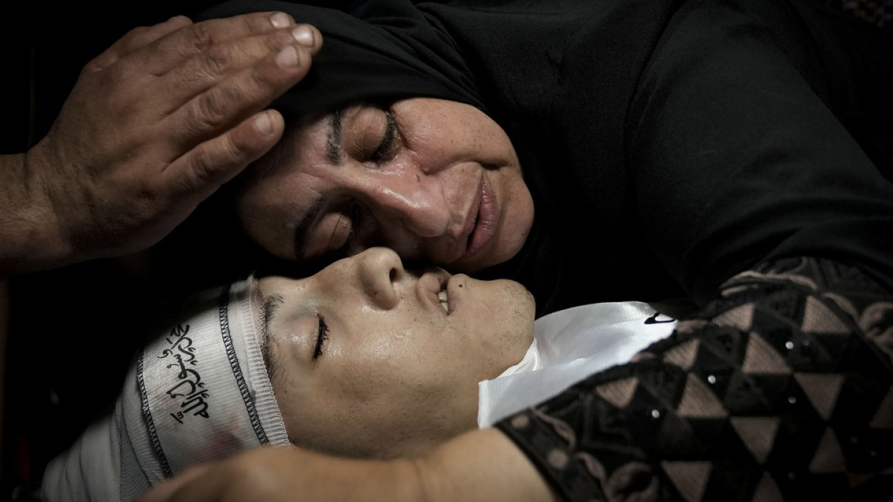 Pemukiman Palestina Hancur Akibat Serangan Udara Israel