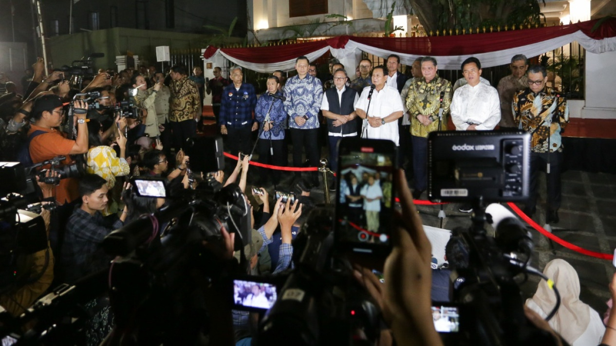 Pertemuan Ketua Umum Partai Koalisi Indonesia Maju