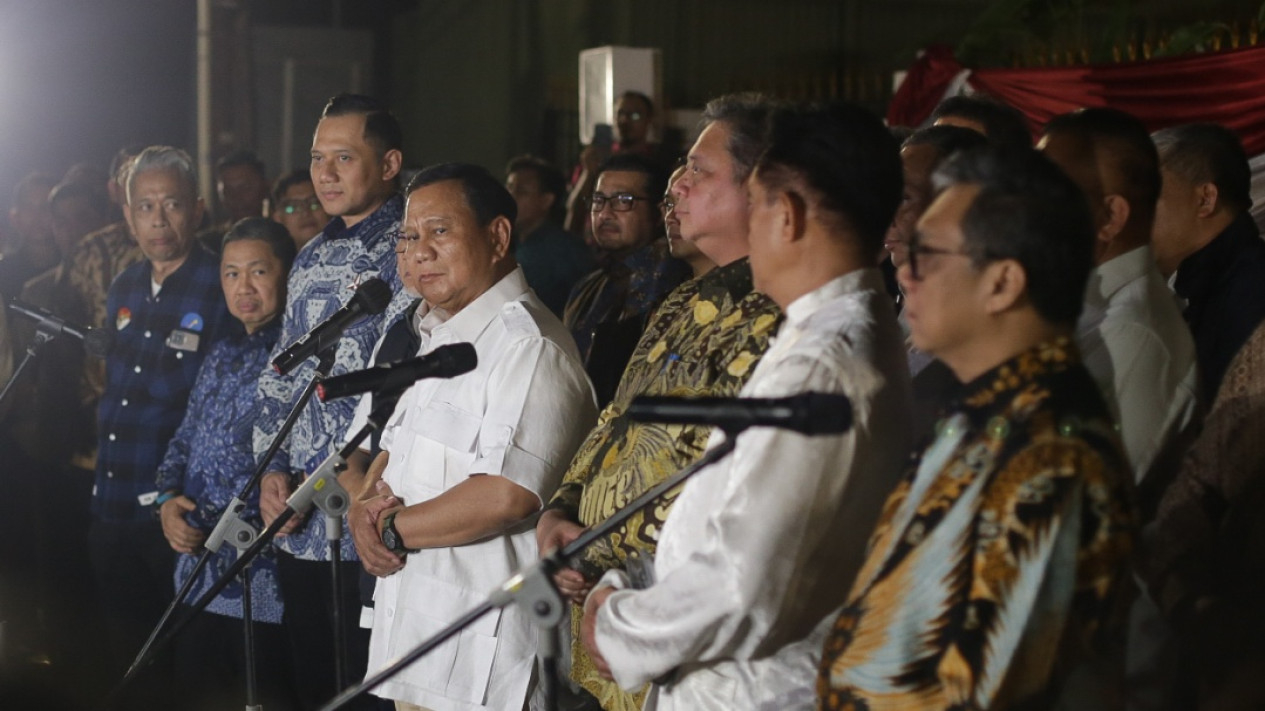 Pertemuan Ketua Umum Partai Koalisi Indonesia Maju