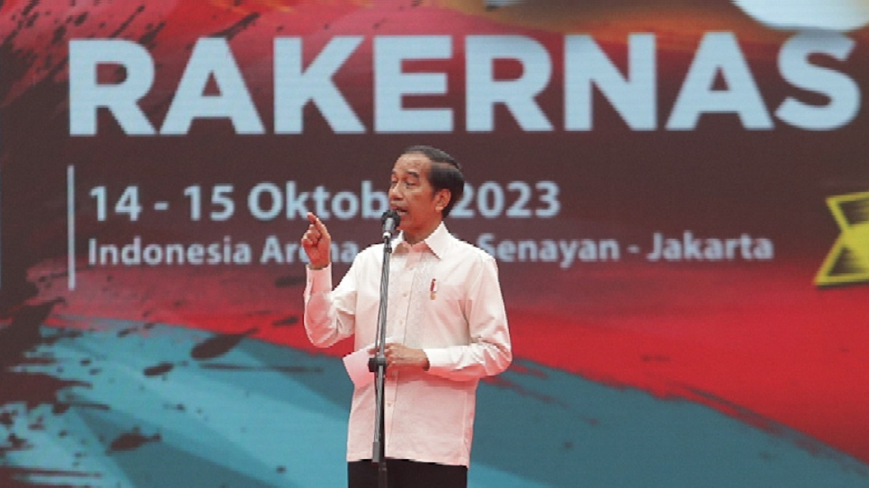 Presiden Joko Widodo Hadiri Rakernas Projo VI