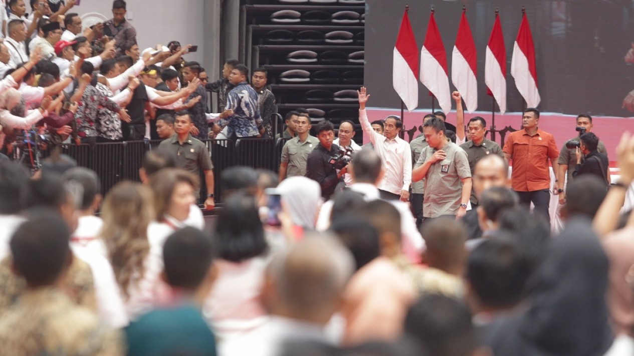 Presiden Joko Widodo Hadiri Rakernas Projo VI
