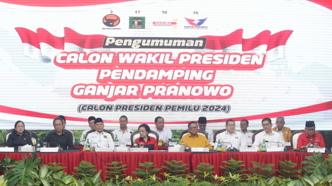 Megawati Soekarnoputri Umumkan Cawapres Ganjar Pranowo - Vlix.id