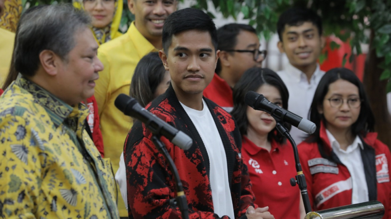 Pertemuan Kaesang Pangarep dengan Airlangga Hartanto