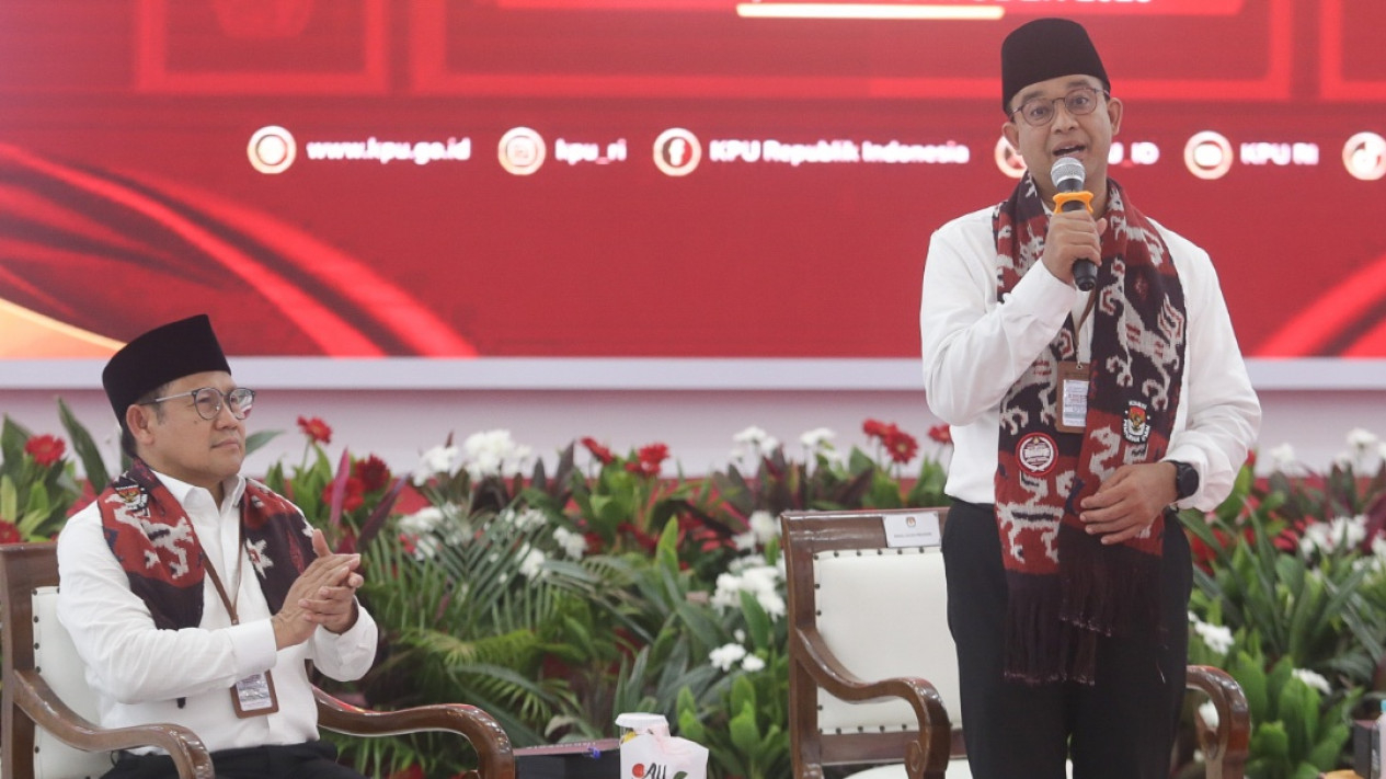 Pendaftaran Pasangan Anies Baswedan - Muhaimin Iskandar