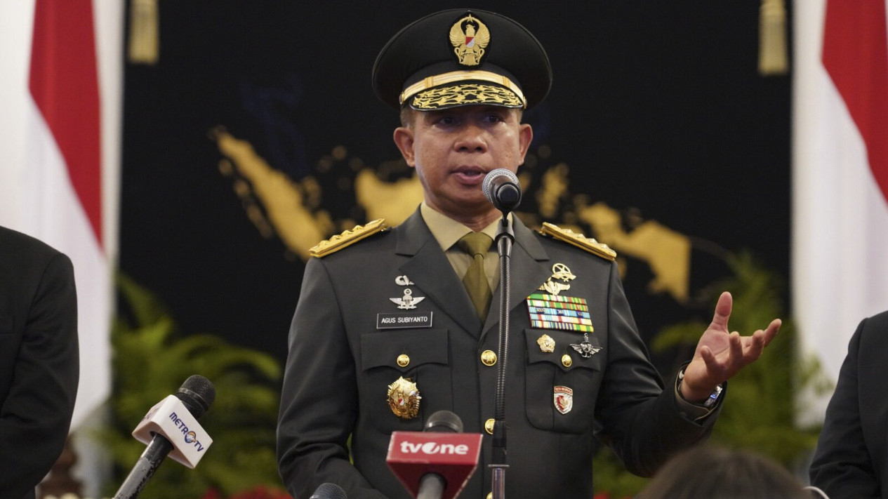 Pelantikan KSAD Letnan Jenderal TNI Agus Subiyanto
