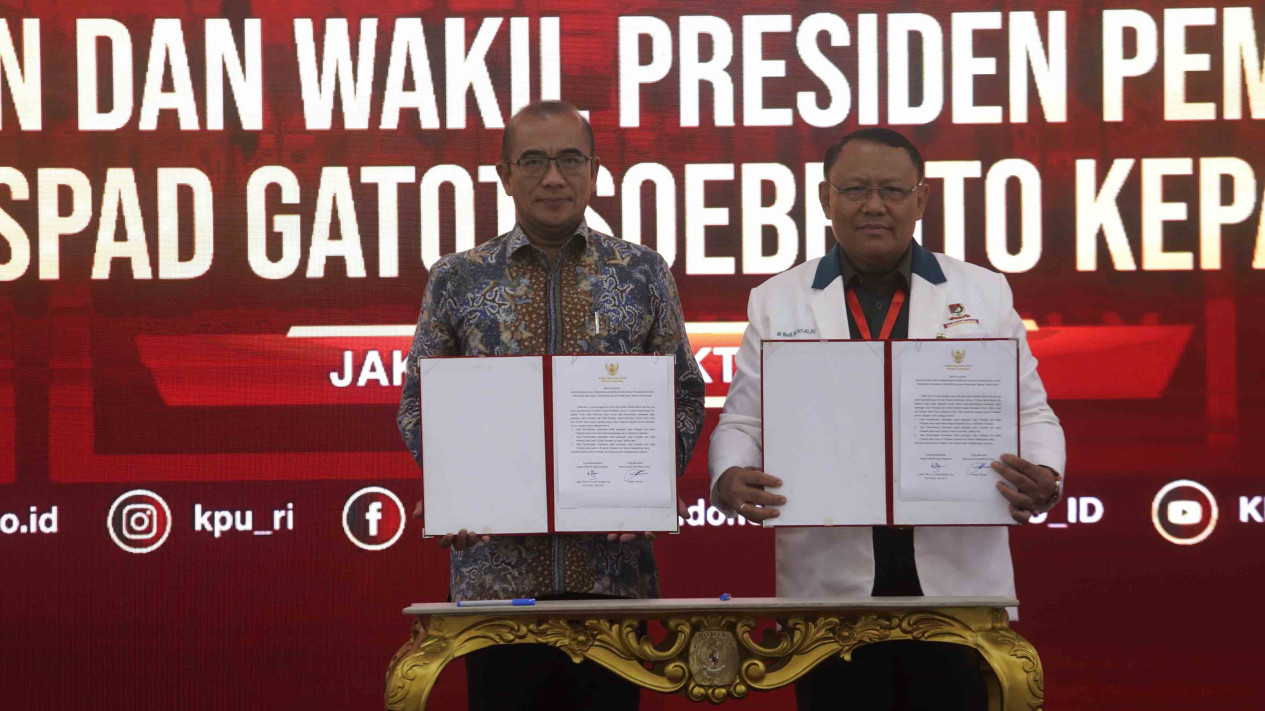 Ketiga Bacapres-Bacawapres Dinyatakan Lolos Tes Kesehatan
