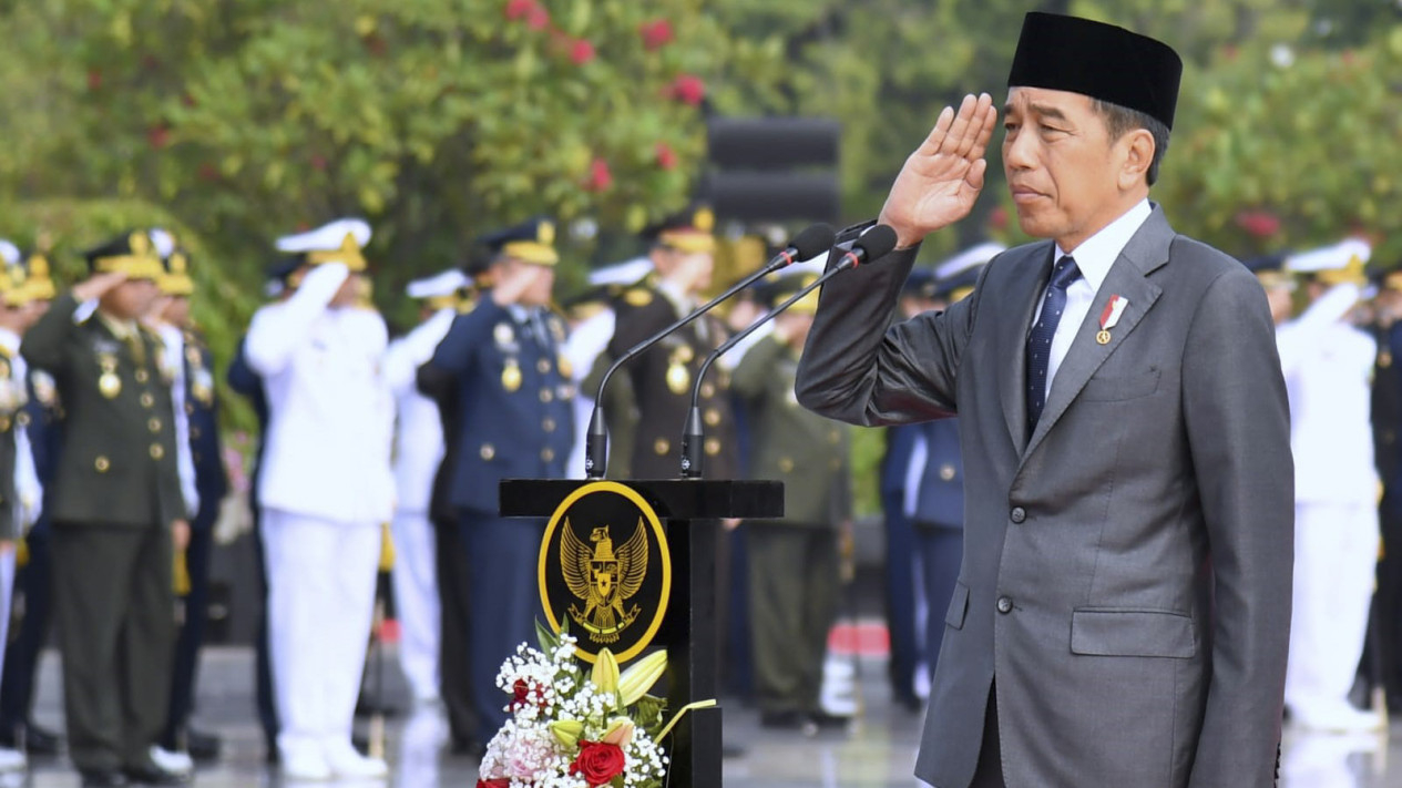 Ziarah Kubur Presiden dan Wakil Presiden di Hari Pahlawan