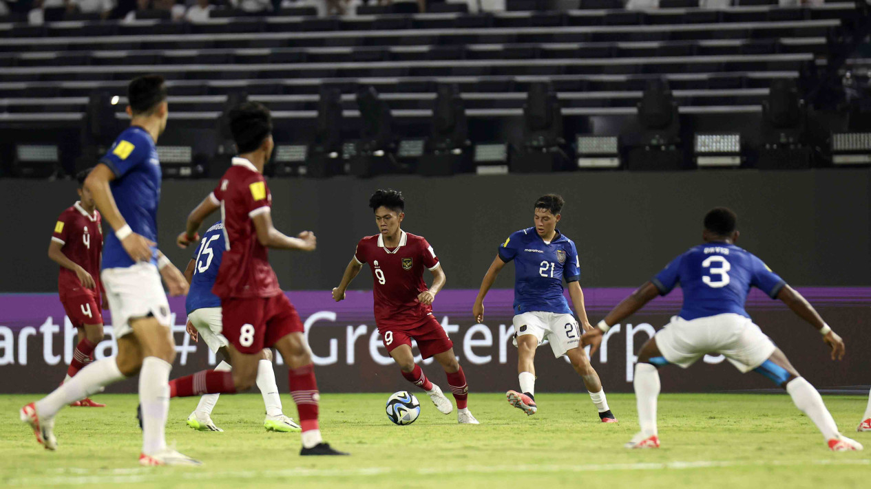 Ngeri, Indonesia Tahan Imbang Ekuador di Piala Dunia U-17