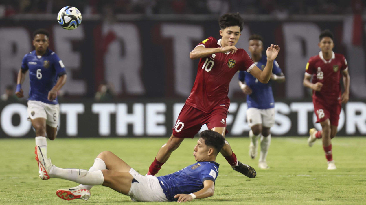 Ngeri, Indonesia Tahan Imbang Ekuador di Piala Dunia U-17