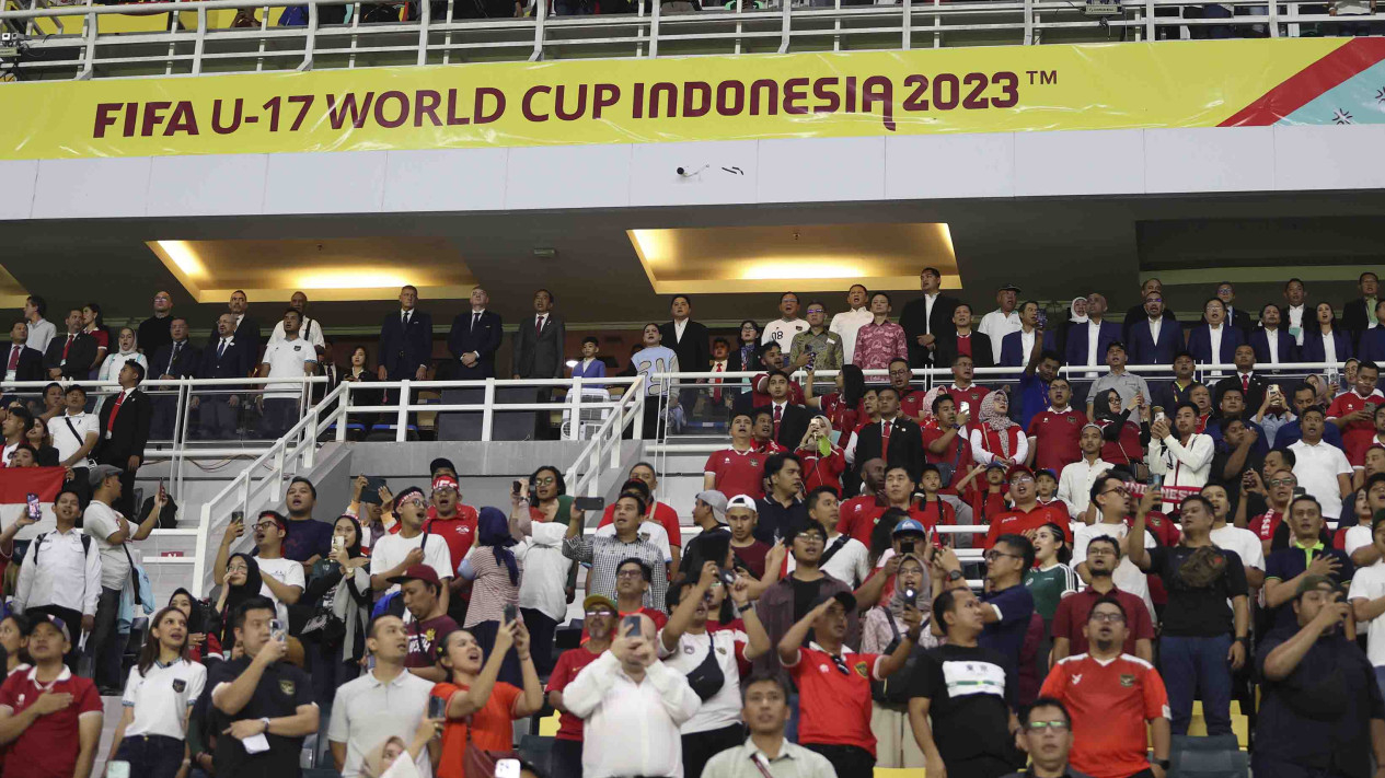 Presiden Jokowi dan FIFA Saksikan Pembukaan Piala Dunia U-17