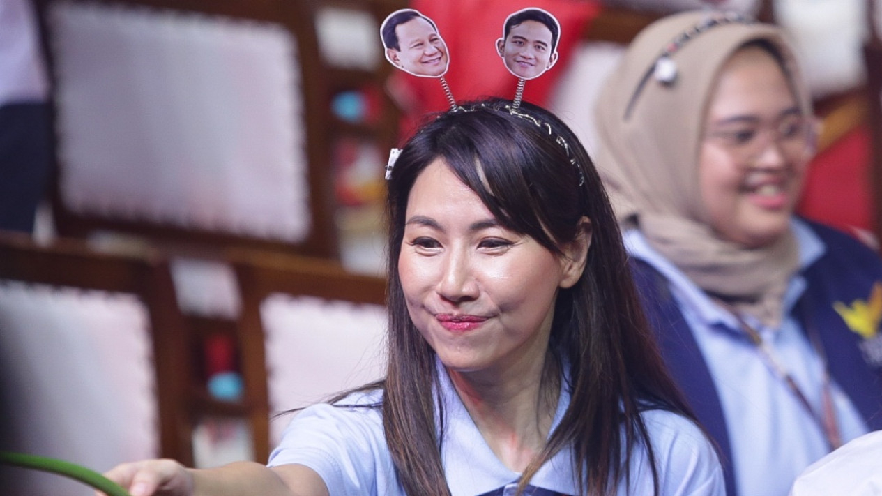 Meriahnya Para Pendukung Paslon Pilpres 2024 di KPU