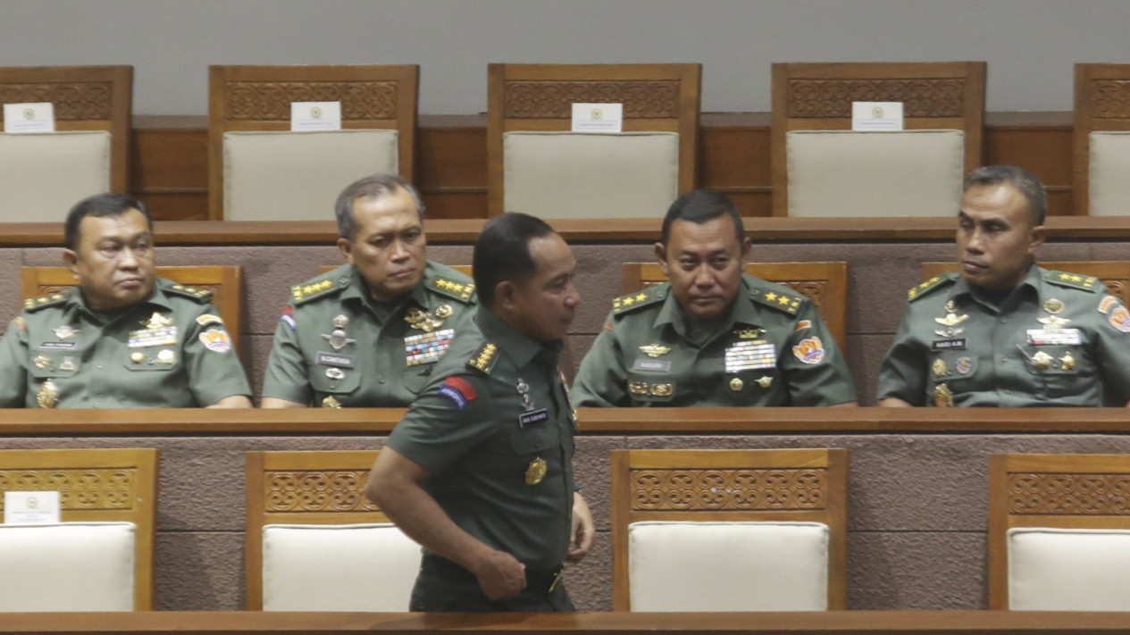 Paripurna Pengesahan Panglima TNI Jenderal Agus Subiyanto - Vlix.id