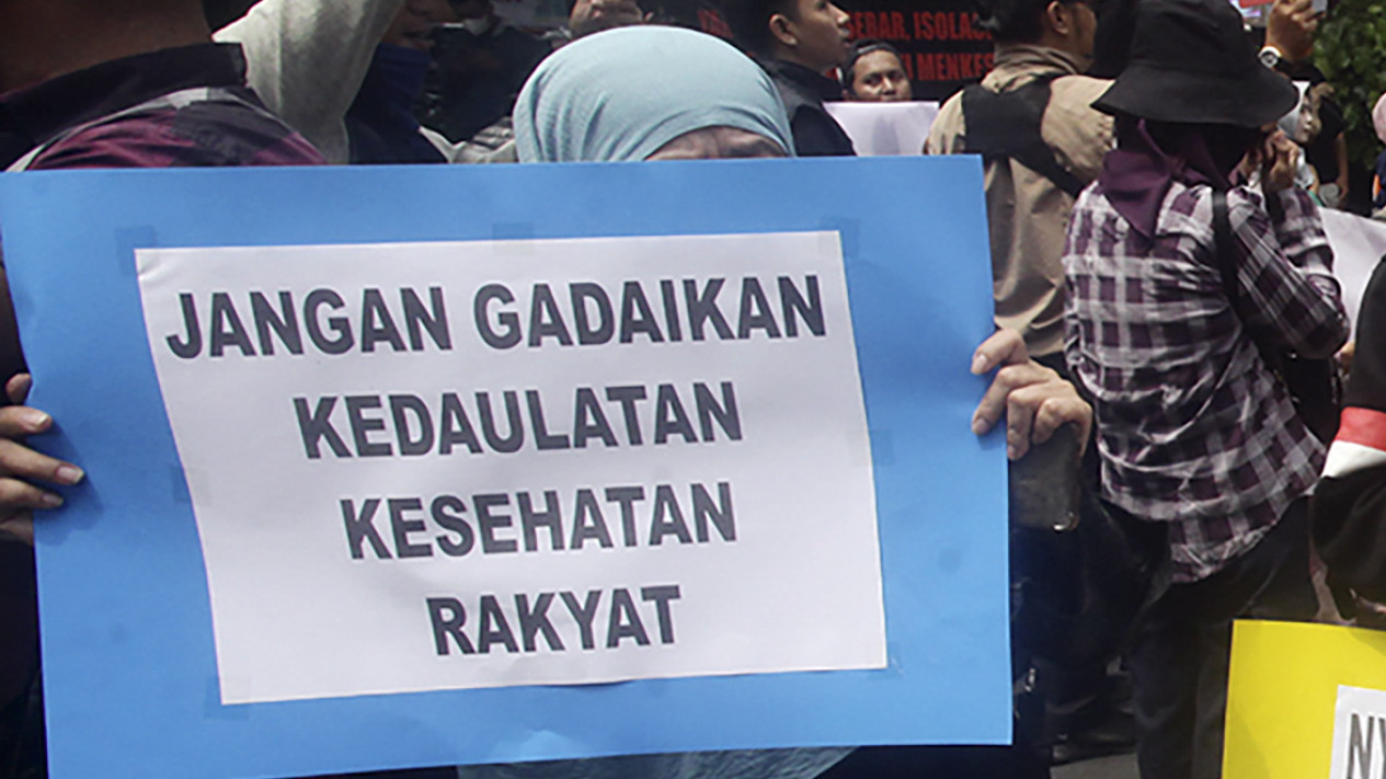 Aksi Demo Tolak Penyebaran Nyamuk Wolbachia