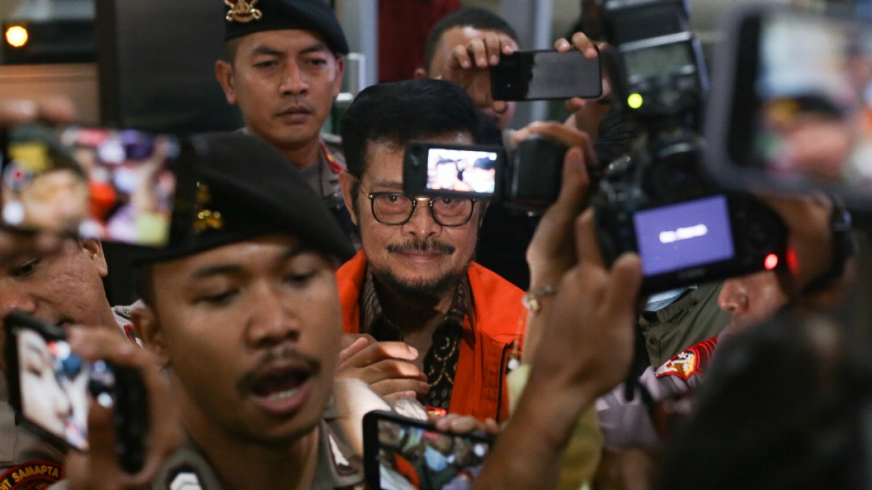 Pemeriksaan Syahrul Yasin Limpo di Bareskrim