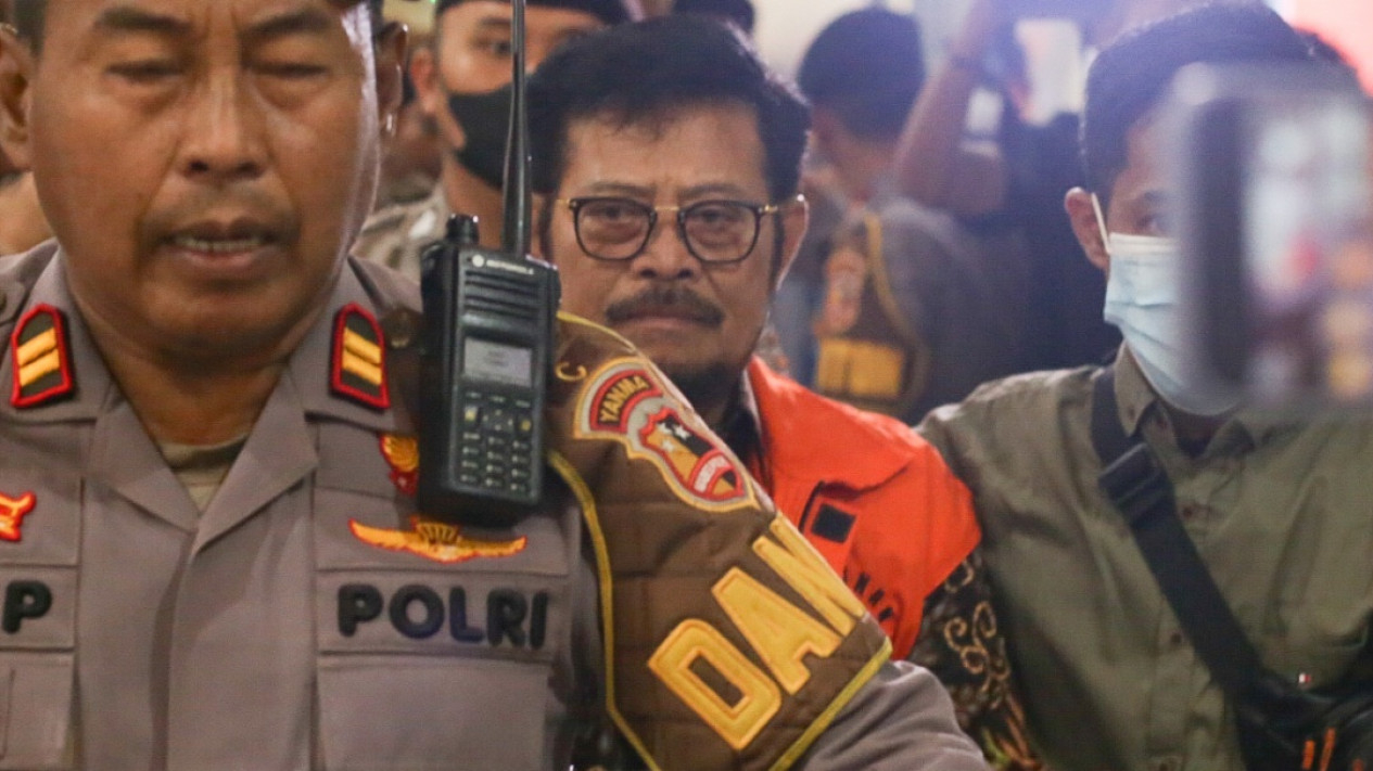 Pemeriksaan Syahrul Yasin Limpo di Bareskrim