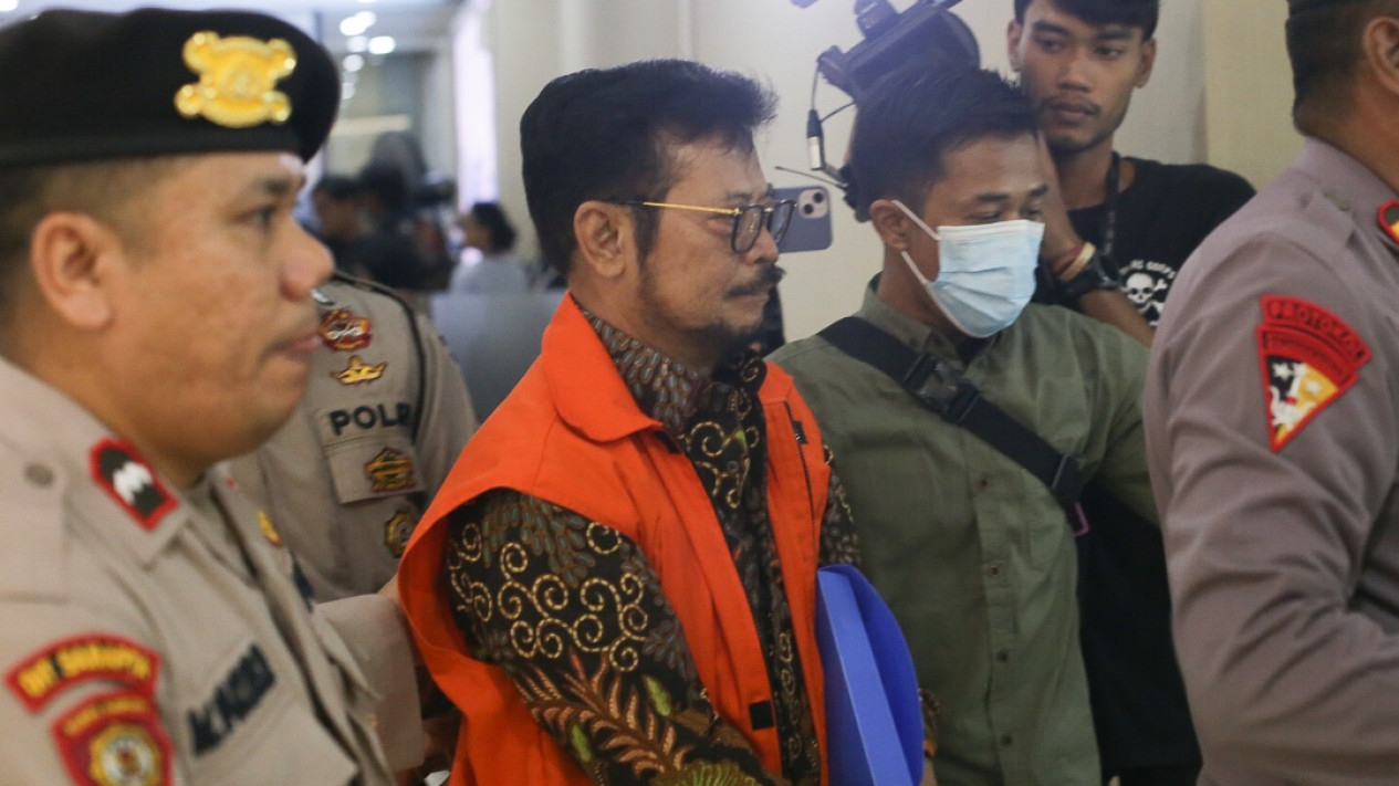 Pemeriksaan Syahrul Yasin Limpo di Bareskrim