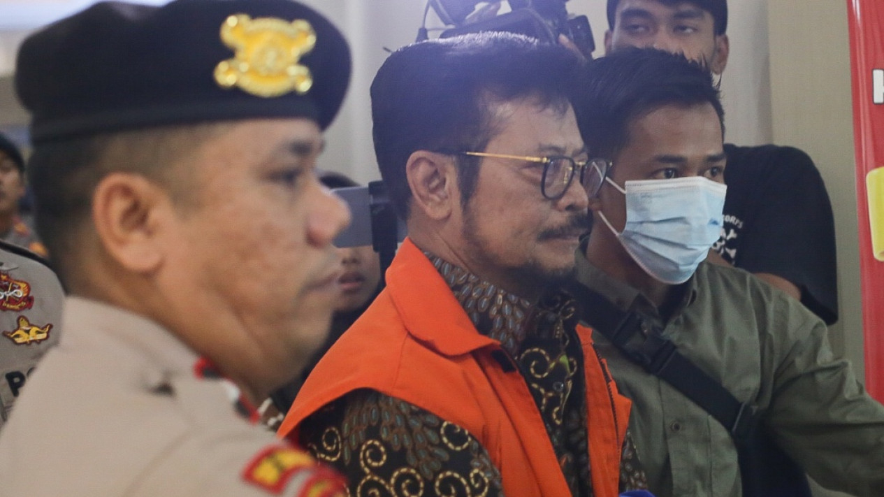 Pemeriksaan Syahrul Yasin Limpo di Bareskrim