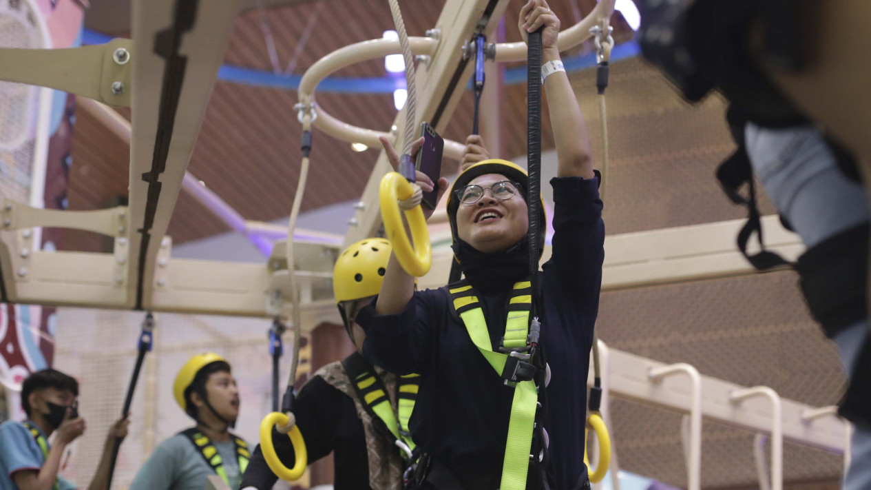 Sensasi Wahana Bermain Tema Adventure di Pusat Perbelanjaan