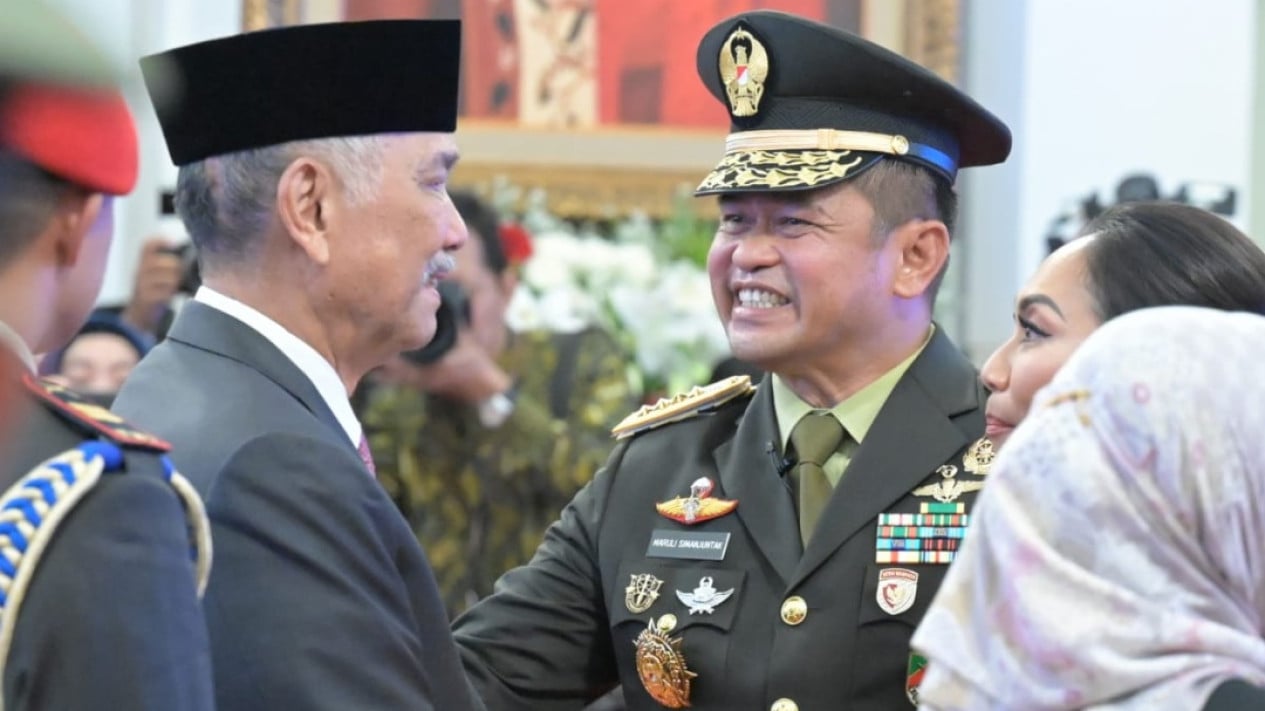 Pelantikan KSAD Jenderal TNI Maruli Simanjuntak