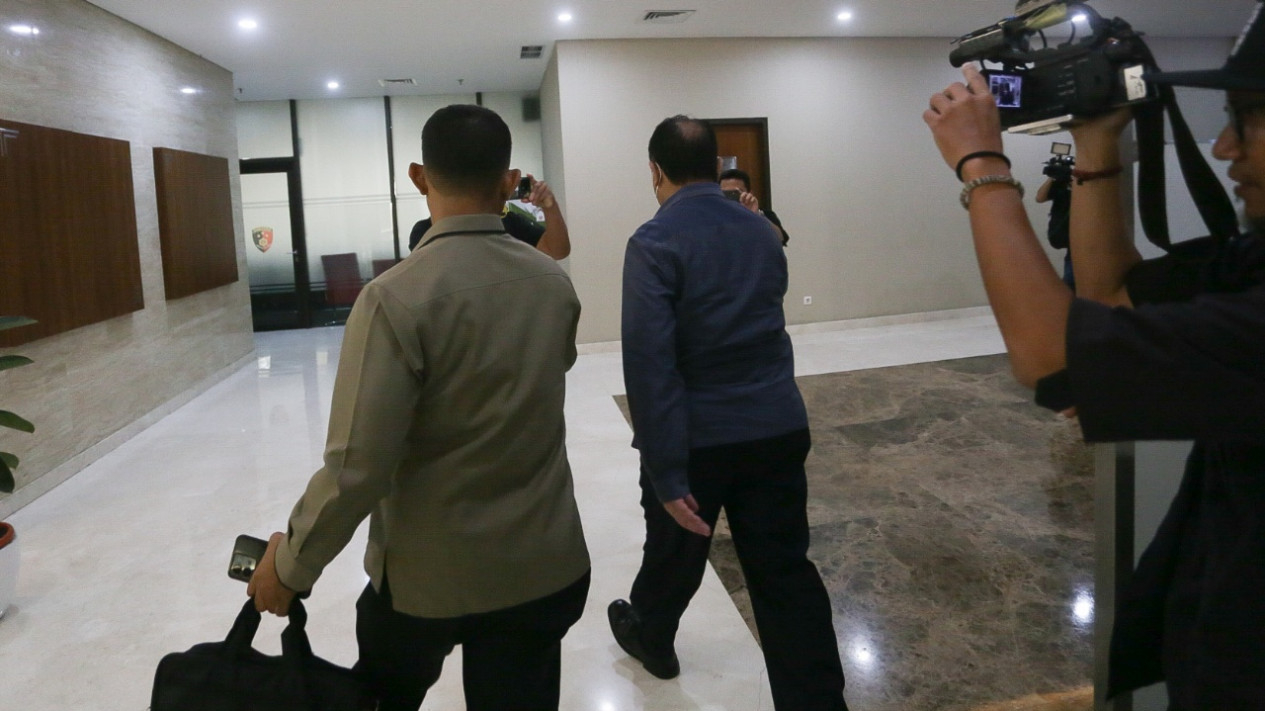 Firli Bahuri Datangi Bareskrim Sebagai Tersangka Kasus SYL