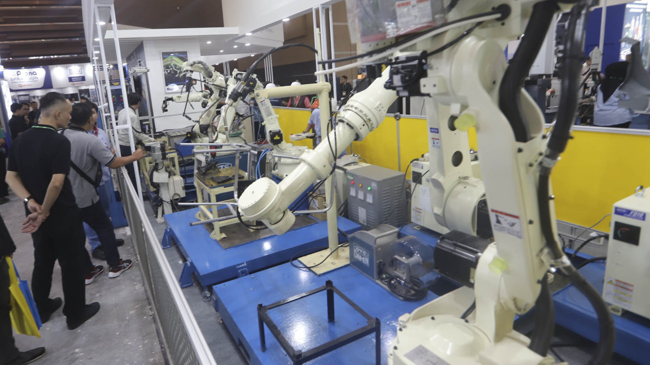 Pameran Mesin Peralatan Bahan Jasa Manufaktur Internasional