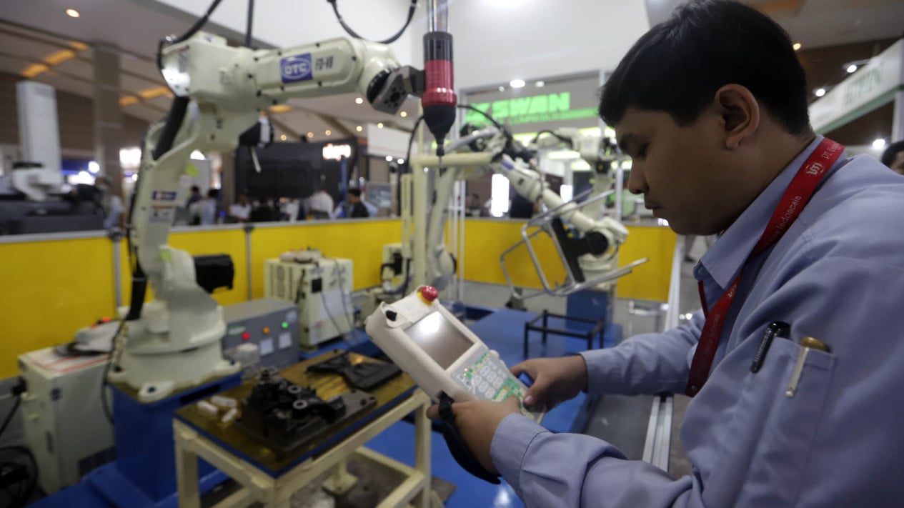 Pameran Mesin Peralatan Bahan Jasa Manufaktur Internasional