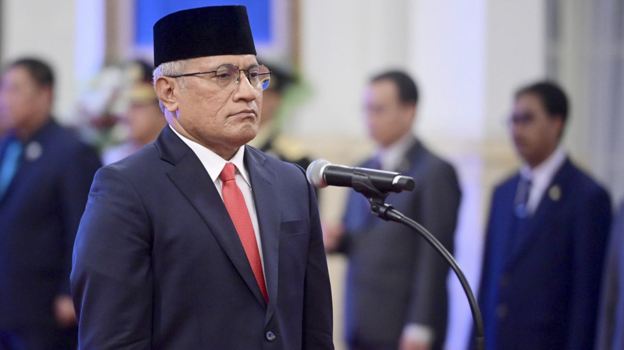 Presiden Jokowi Lantik Marthinus Hukom Sebagai Kepala BNN