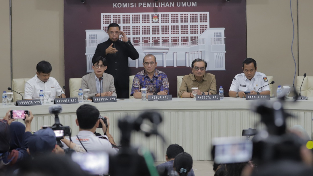 Konferensi Pers Jelang Debat Capres-Cawapres Pemilu 2024