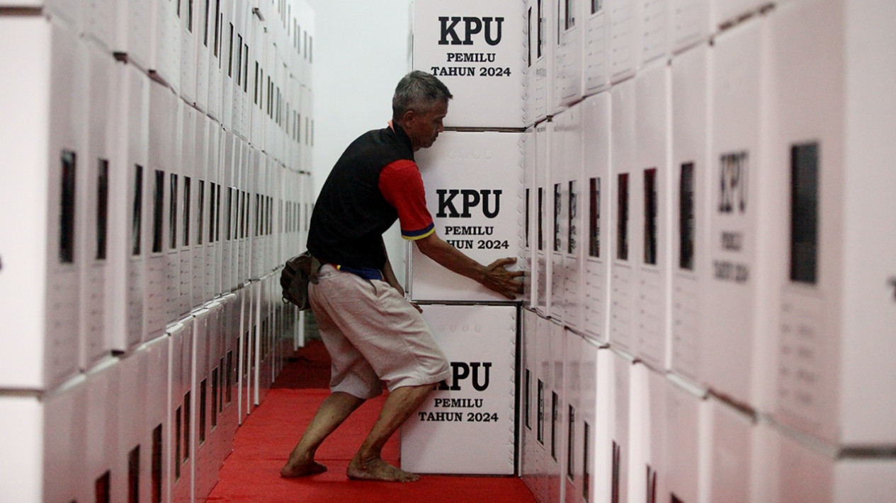 Perakitan Kotak Suara Pemilu 2024