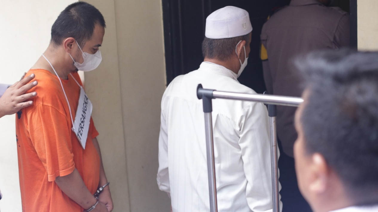 Panca Darmansyah Jalani Rekonstruksi Pembunuhan 4 Anaknya