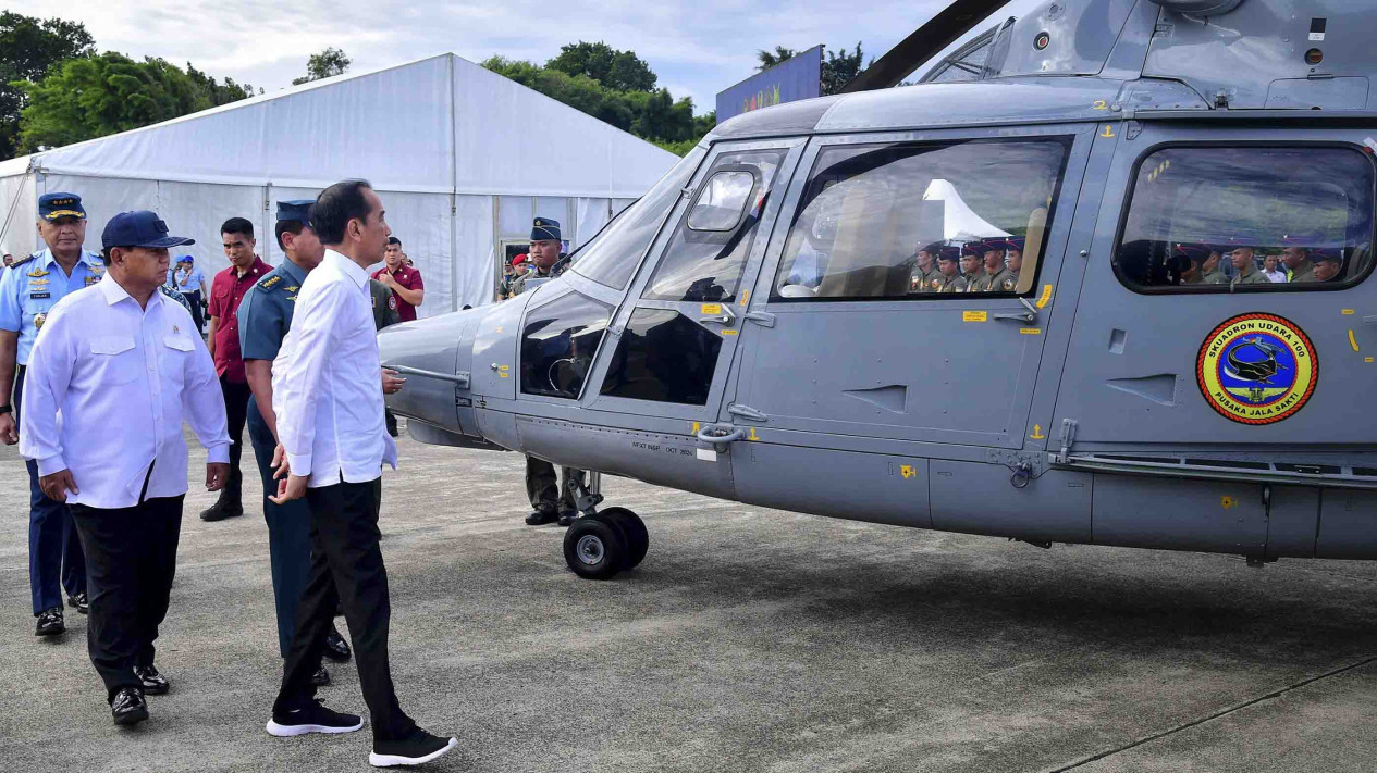 Presiden Serahkan Pesawat Super Hercules & Helikopter TNI AU