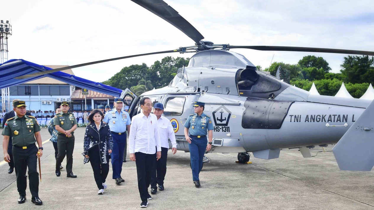 Presiden Serahkan Pesawat Super Hercules & Helikopter TNI AU