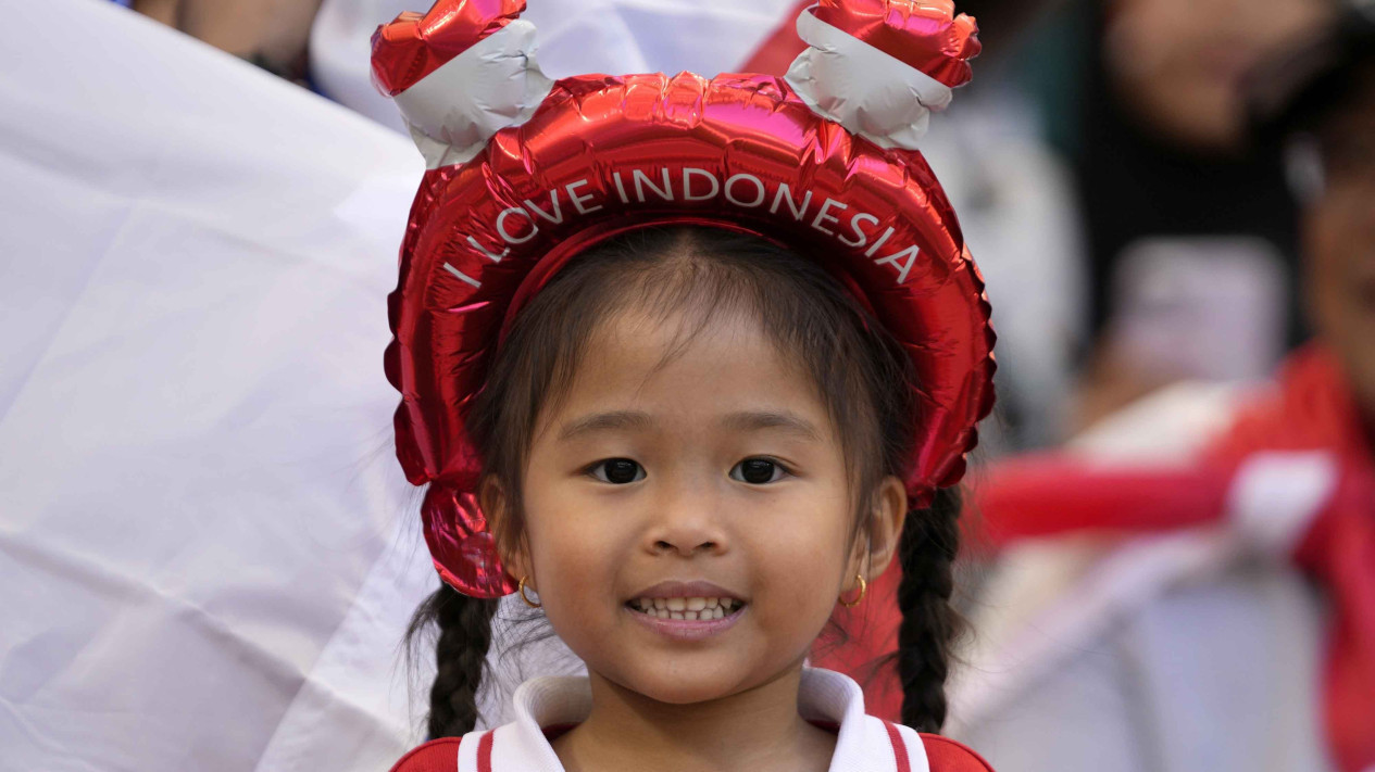 Potret 5 Ribu Suporter Indonesia Saat Lawan Jepang