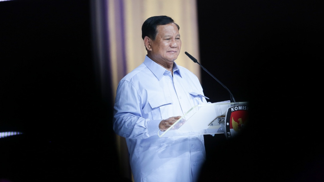 Prabowo Subianto Debat Kelima Calon Presiden Pemilu 2024 - Vlix.id