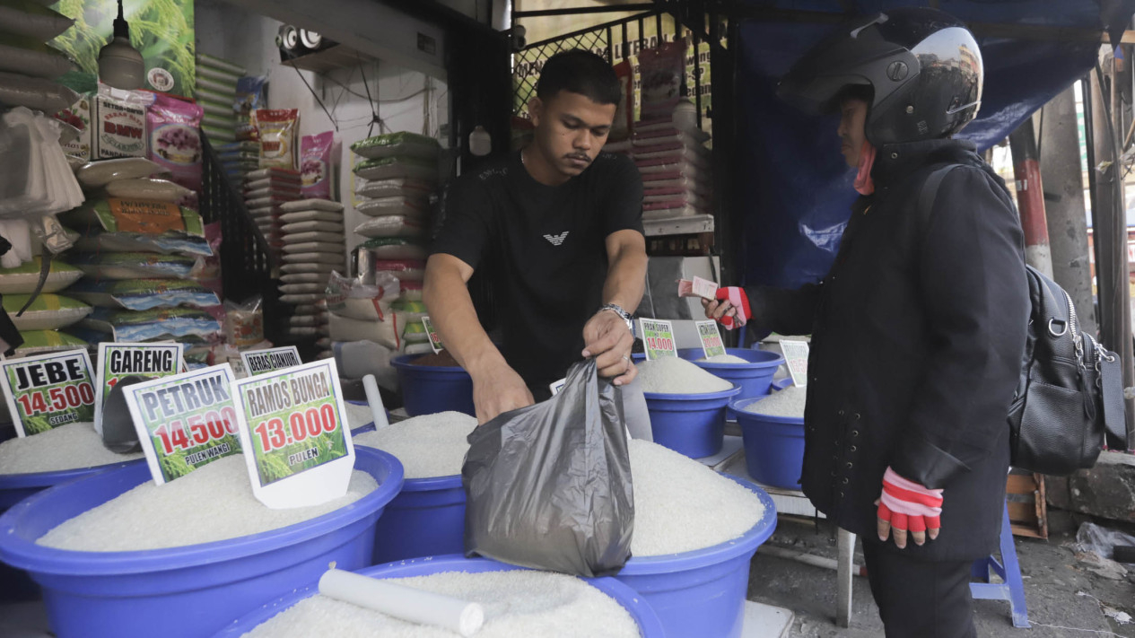 Harga Beras Melambung Tinggi Mahal - Vlix.id