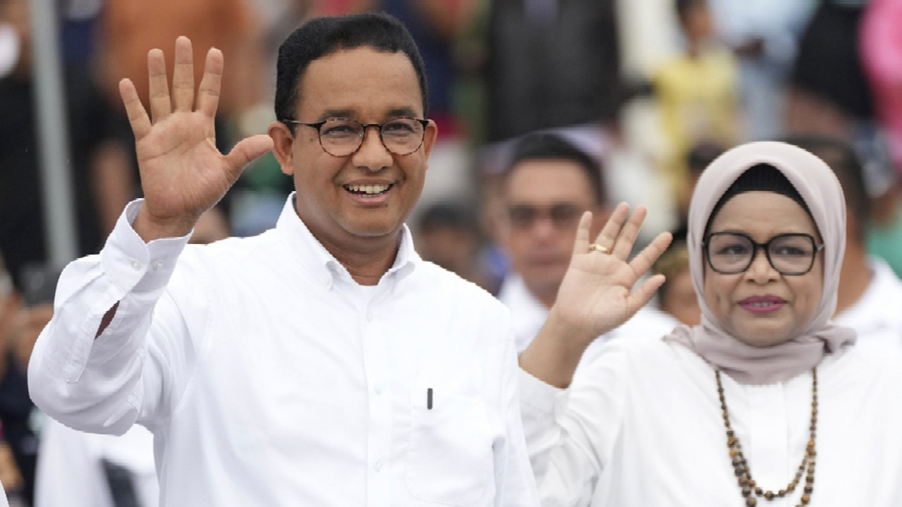 Anies Baswedan Gunakan Hak Pilihnya di Pemilu 2024