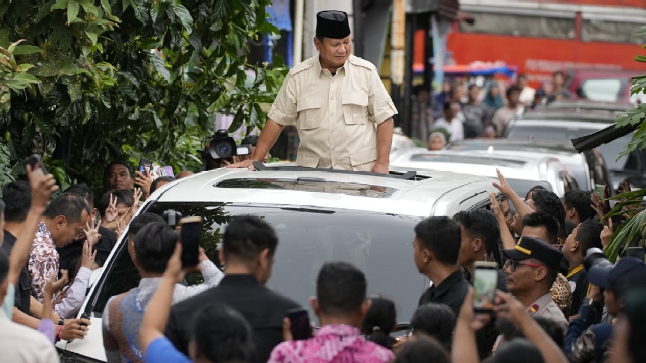 Prabowo Subianto Kunjungi Makam Habib Ali Kwitang